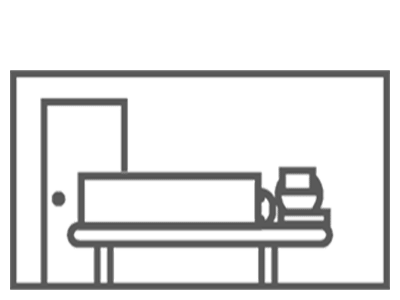 安置室のイラスト